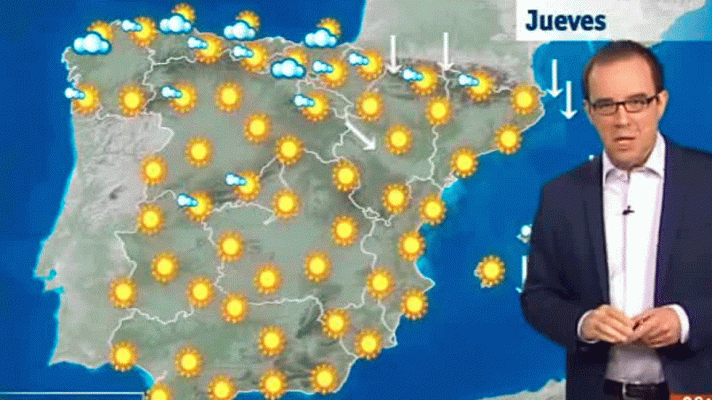 El tiempo - Jueves Santo con cielos despejados y temperaturas en ascenso