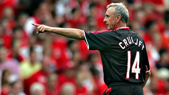Telediario 1 - Cruyff, un antes y un después en el fútbol