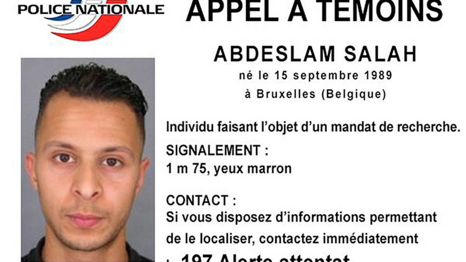 Abdeslam tenía orden de inmolarse en París pero se arrepintió