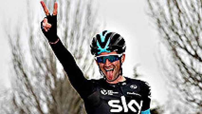 Poels (Sky) gana en solitario y Quintana sigue como líder de la Volta