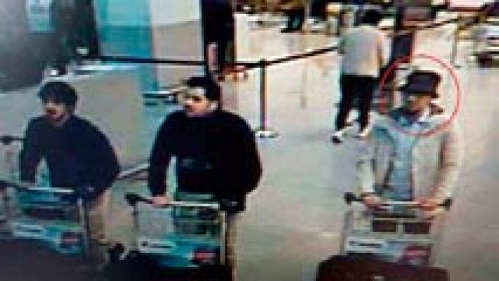 Identifican al tercer terrorista del aeropuerto de Bruselas