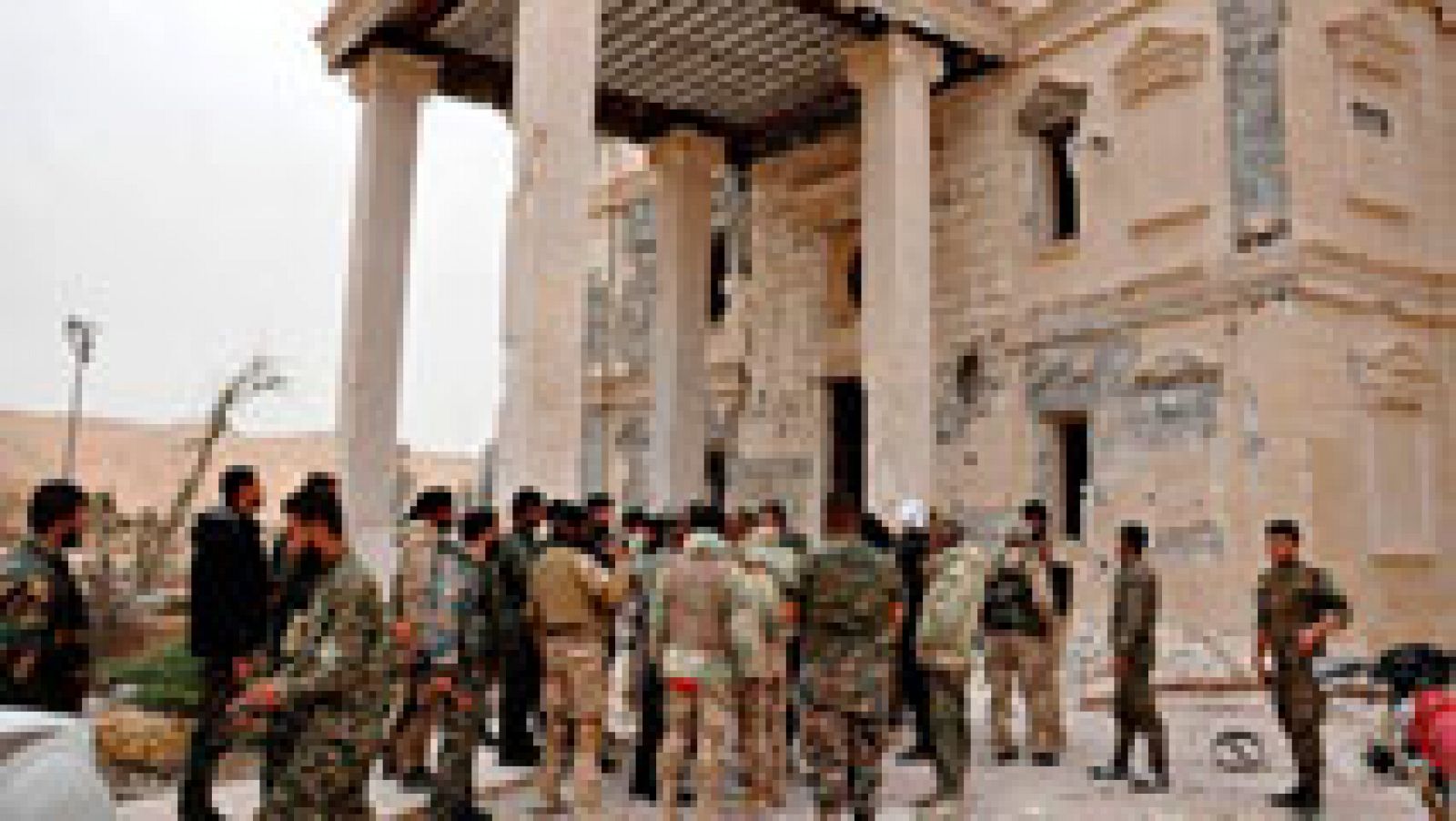 Al Asad controla ya un tercio de la histórica ciudad de Palmira
