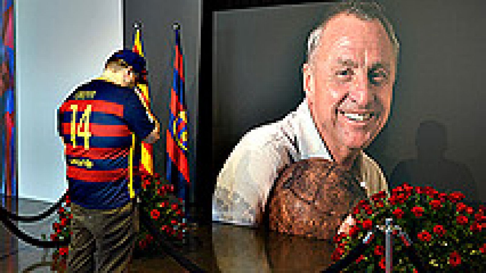 Telediario 1: Miles de personas homenajean a la figura de Johan Cruyff en el Camp Nou | RTVE Play