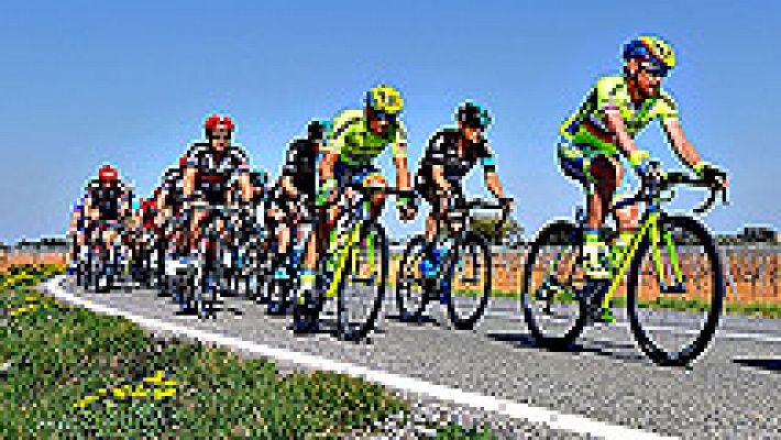 Cimolai (Lampre) se impone en la penúltima etapa  de La Volta y Quintana (Movistar) mantiene el liderato