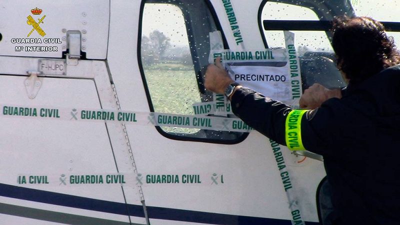 Cae una red que introducía hachís desde Marruecos a través de helicópteros