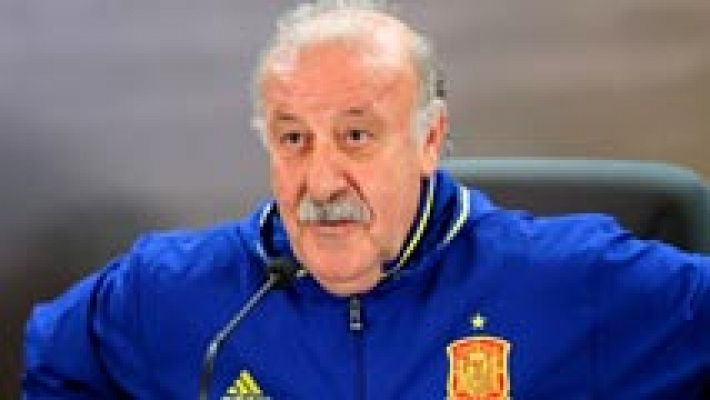 Telediario 1 - Del Bosque destaca el compromiso de todos con la selección