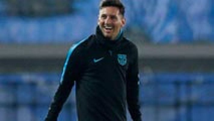 Telediario 1 - Messi: "El entrenador más importante en mi carrera ha sido Rijkaard"