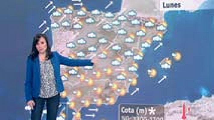 El tiempo - Temporal de viento y oleaje en el Cantábrico