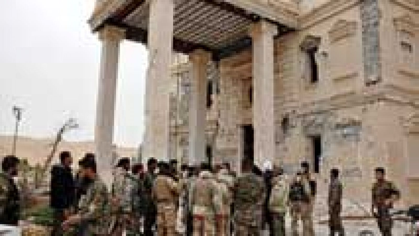 Telediario 1: El Ejército sirio desactiva las minas que los yihadistas del Estado Islámico habían colocado en los yacimientos de Palmira | RTVE Play