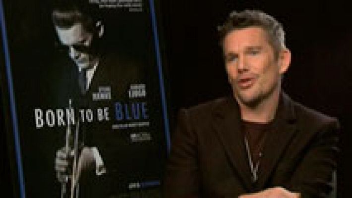 Telediario 1 - El actor Ethan Hawse interpreta en su próxima película al gran trompetista de jazz  Chet Baker