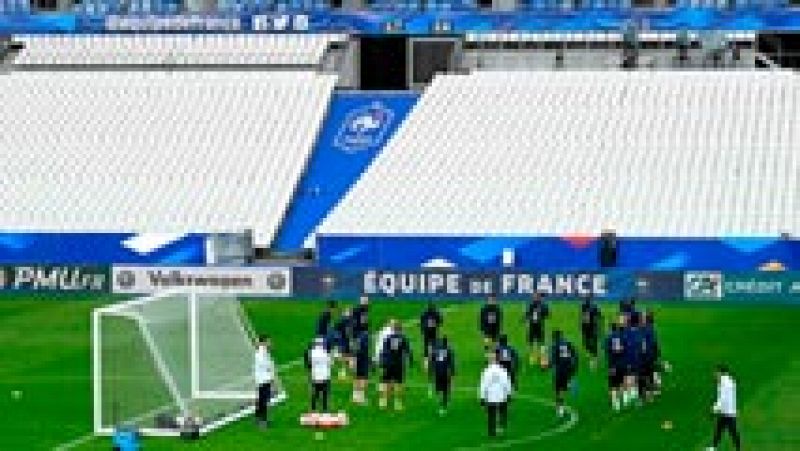 Francia regresa a Saint Denis bajo fuertes medidas de seguridad | Ver