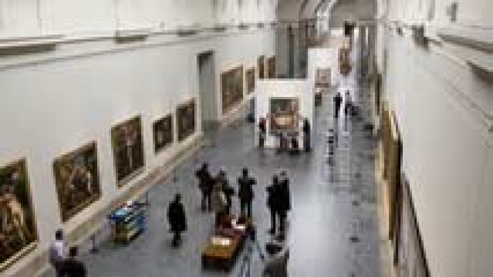 Telediario 1 - Así son las personas que hacen posible disfrutar de un museo