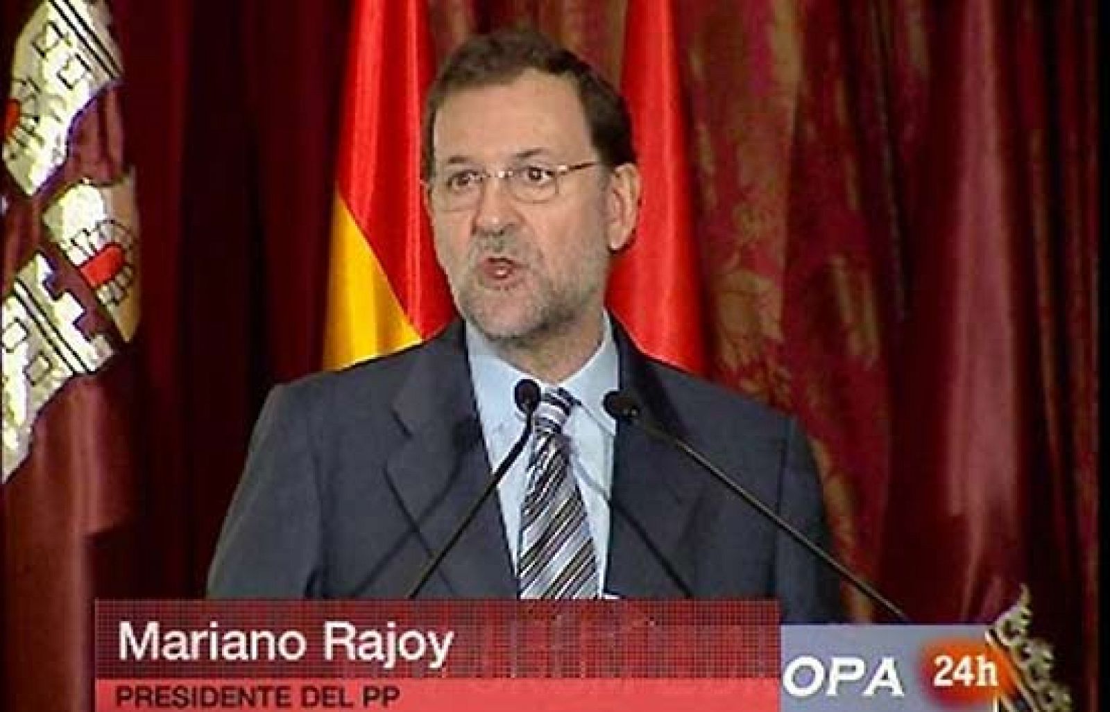 Rajoy pide la disolución de los ayuntamientos donde gobierna ANV