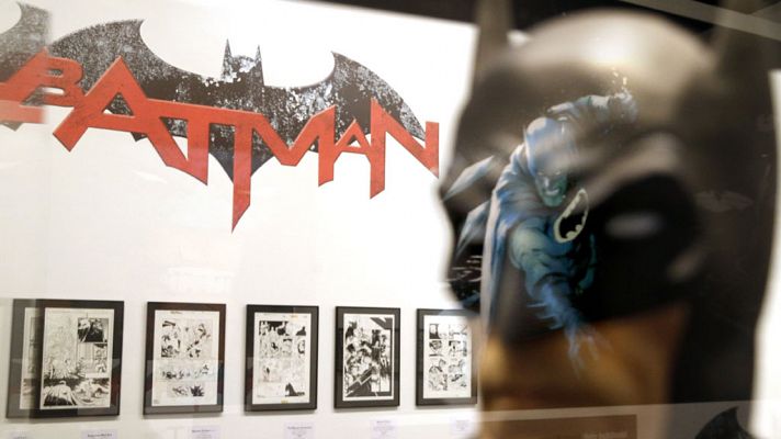 Madrid acoge la exposición 'universo DC Cómics'. Un mundo de superhéroes.