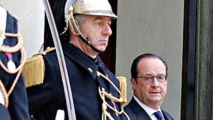 Telediario 1 - Hollande abandona el proyecto de reforma de la Constitución de Francia que incluía medidas contra el terrorismo