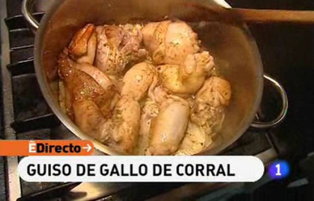 RTVE Cocina - Guiso de gallo de corral