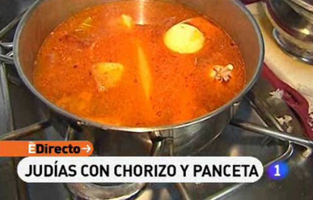 RTVE Cocina - Judías con chorizo y panceta