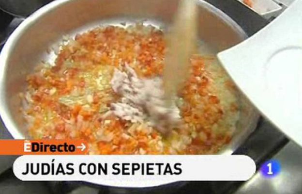 RTVE Cocina - Judías con sepietas