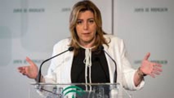 Telediario 1 - Díaz tilda de "artista" a Iglesias por renunciar a un cargo que "no tiene"