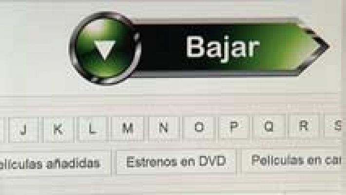 Telediario 1 - Más del 87% de los contenidos consumidos por Internet en España en 2015 fueron ilegales