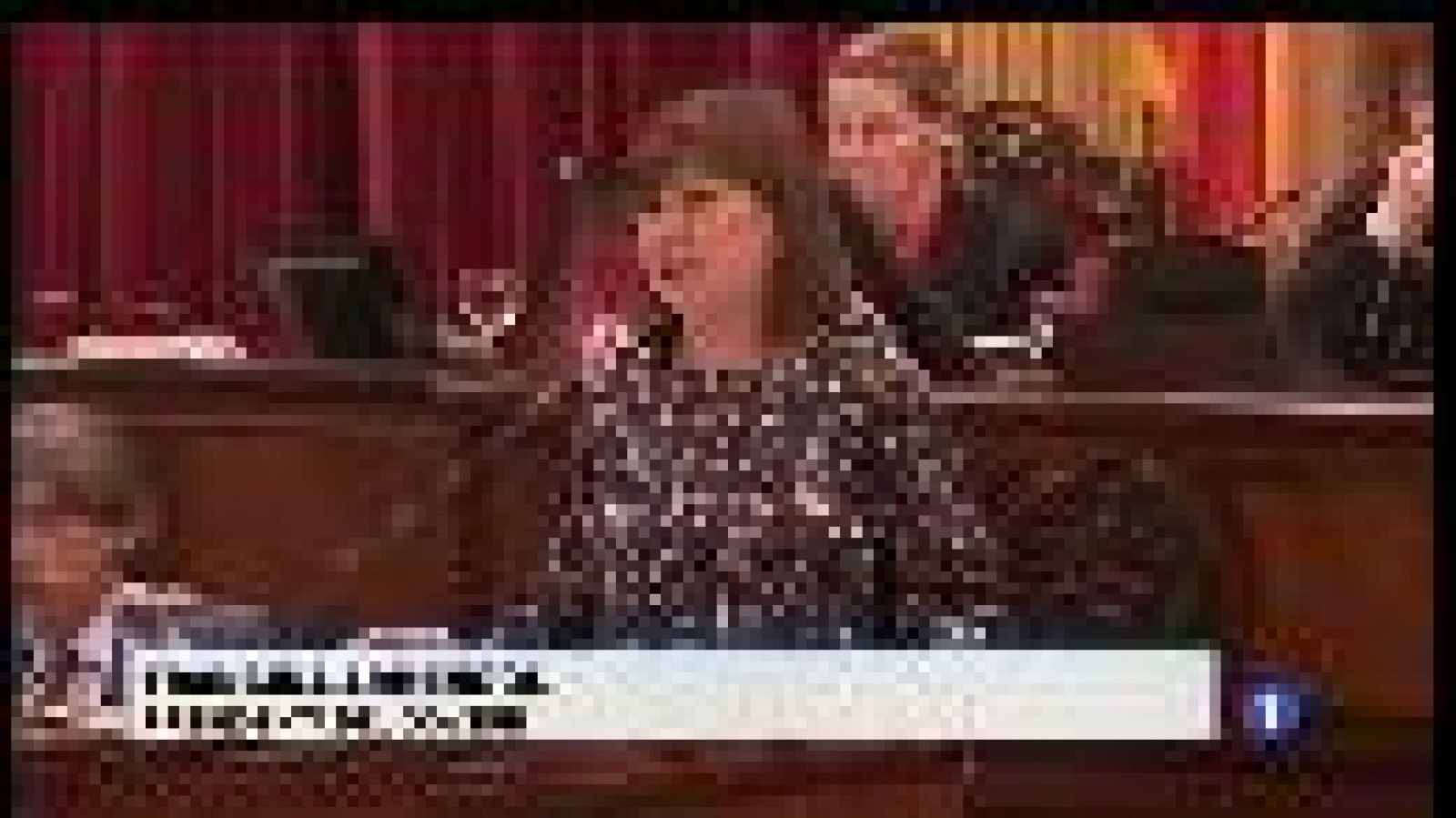 Armengol explica al Parlament l'incompliment del dèficit