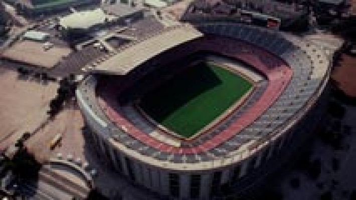 Telediario 1 - El Camp Nou se blinda para el Clásico