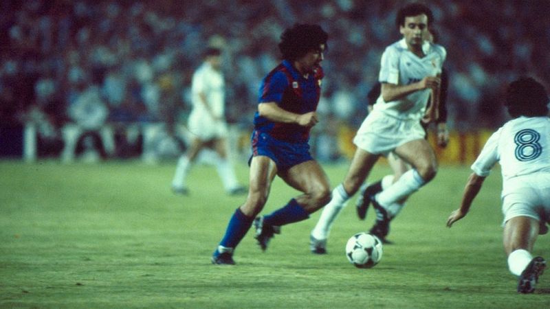 FC Barecelona - Real Madrid. Campeonato de Liga 1982/1983