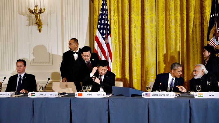 Telediario 1 - Las potencias nucleares debaten en Washington cómo evitar que los terroristas accedan a las armas atómicas