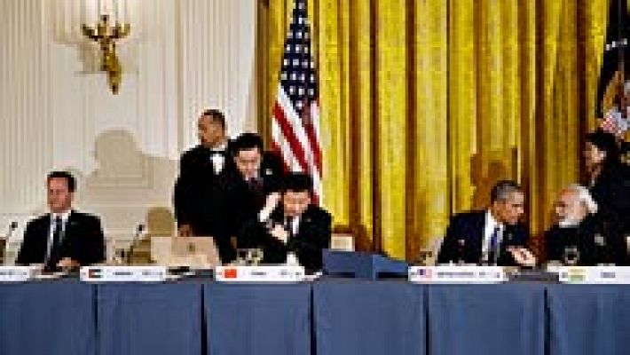 Telediario 1 - Las potencias nucleares debaten en Washington cómo evitar que los terroristas accedan a las armas atómicas