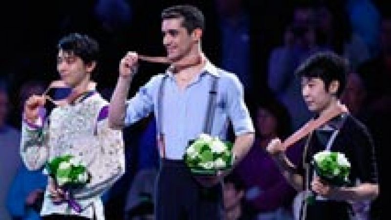 Javier Fernández revalida su título en Boston y se convierte en bicampeón del mundo