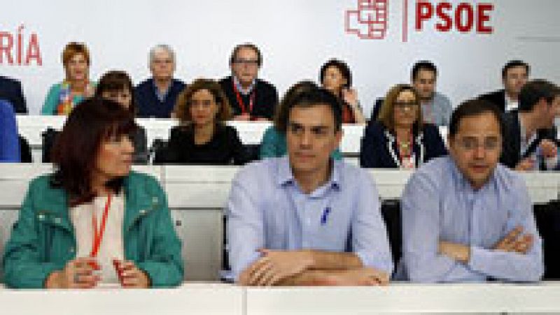 Sánchez reclama a Podemos y Ciudadanos "unidad" en esta "hora decisiva"