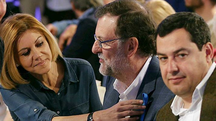 Telediario 1 - Rajoy asegura que un pacto PSOE-Ciudadanos es un "torpedo" contra la creación de empleo