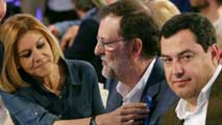 Telediario 1 - Rajoy asegura que un pacto PSOE-Ciudadanos es un "torpedo" contra la creación de empleo
