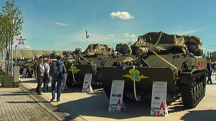 Telediario 1 - La venta de armas aumenta y consolida a Rusia como el segundo mayor exportador mundial