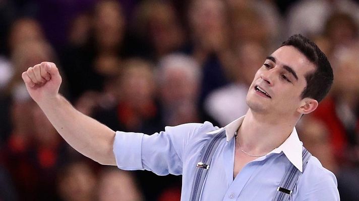 Telediario 1 - Javier Fernández, bicampeón del mundo de patinaje