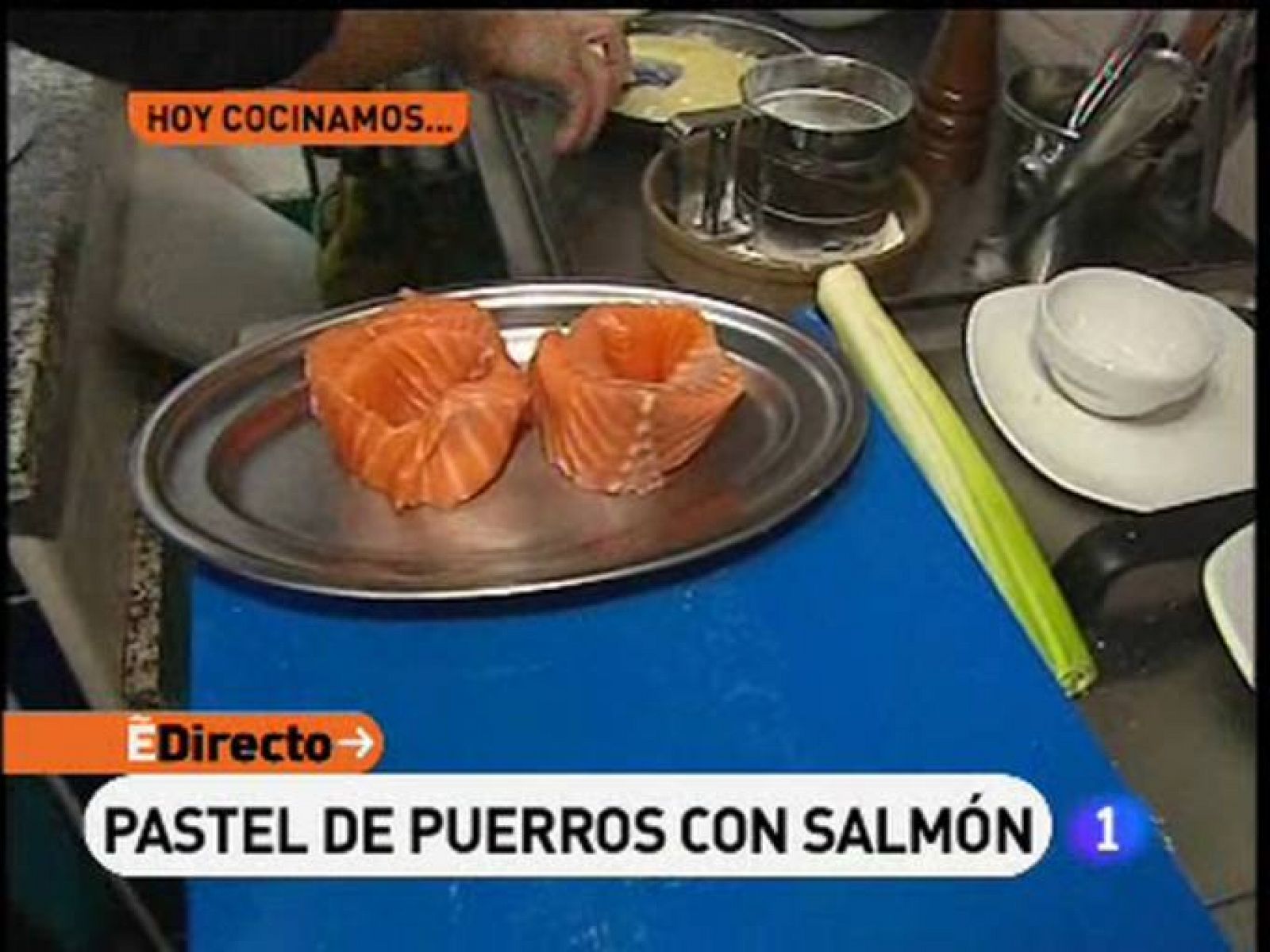 RTVE Cocina: Pastel de puerros con salmón | RTVE Play