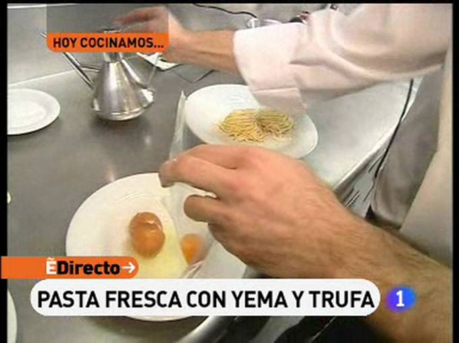 RTVE Cocina: Pasta fresca con yema y trufa | RTVE Play