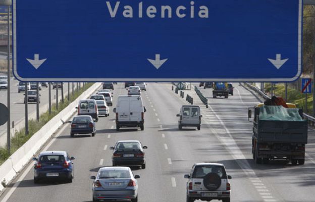  - Mucho tráfico en las carreteras