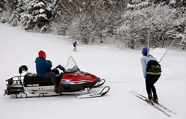  - Las estaciones de esquí, llenas
