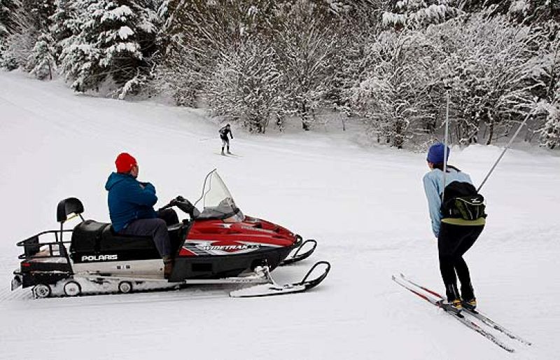  Las estaciones de esquí, llenas