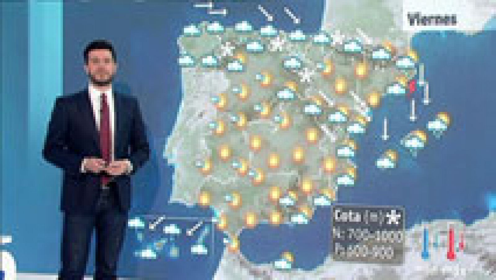 El tiempo: Lluvias en el norte y descenso de temperaturas en casi toda España | RTVE Play