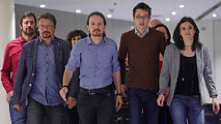 Pablo Iglesias consultará a las bases para ver si apoyan "un Gobierno de C's presidido por Sánchez"