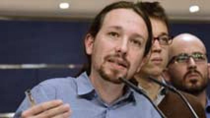 Telediario 1 - Podemos consultará a sus bases si apoyan un gobierno PSOE-C's