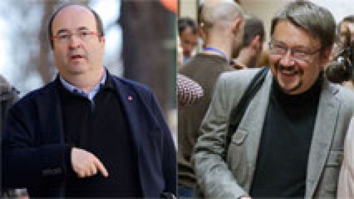 Telediario 1 - Iceta y Domènech se reunieron el jueves de forma discreta en Barcelona sin avances