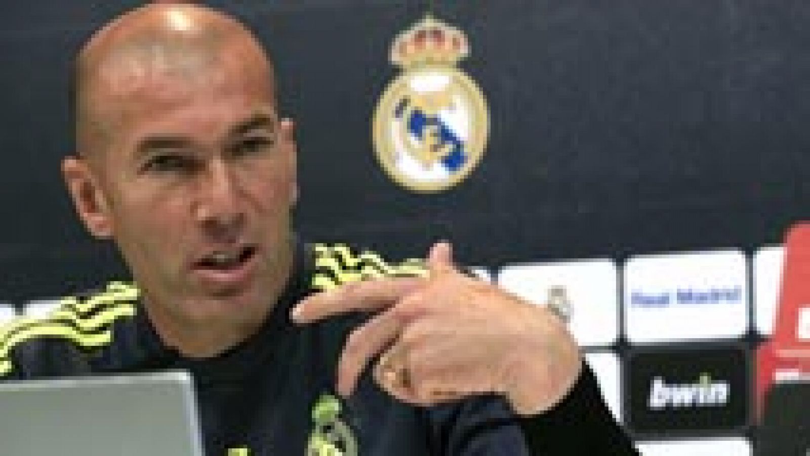 Telediario 1: Zidane: "Me gusta cuando las cosas se ponen difíciles" | RTVE Play