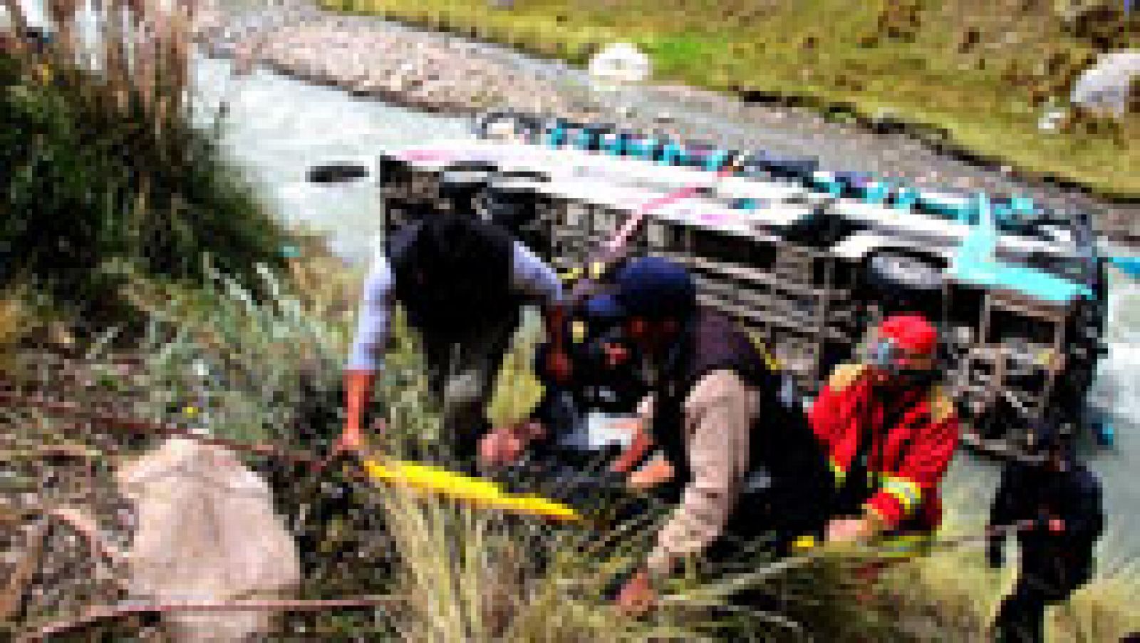 Informativo 24h: Al menos 23 muertos y 34 heridos al caer un autobús a un río en Perú | RTVE Play