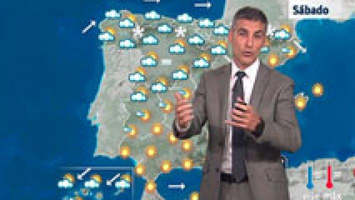 El tiempo - Lluvia en el norte y temperaturas al alza en gran parte del país