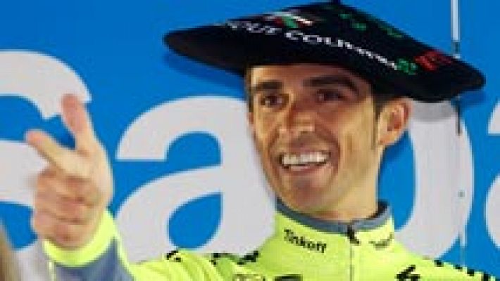 Telediario 1 - Contador avisa y ya sueña con el Tour de Francia