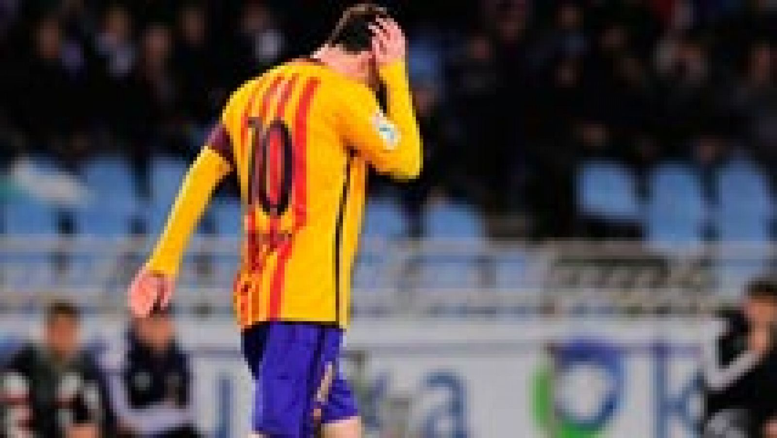 El entrenador del Barcelona, Luis Enrique Martínez, admitió tras la derrota de su equipo en Anoeta que la lucha por el campeonato liguero sigue "abierta" y que "ganará el mejor".