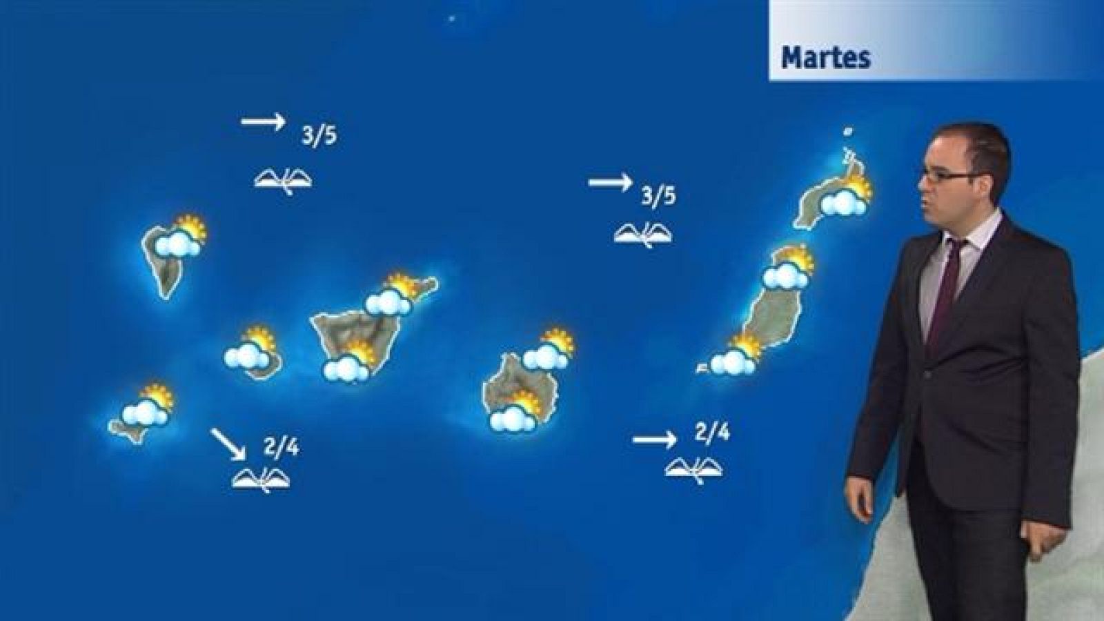 El tiempo en Canarias - 11/04/16